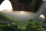 [Sunset Through Eclipse Glasses]